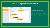 04_How To Change Footer In PowerPoint